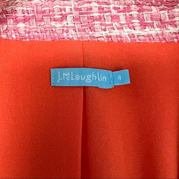 J. McLAUGHLIN Blossom Tweed Blazer Jacket - Picture 7 of 9